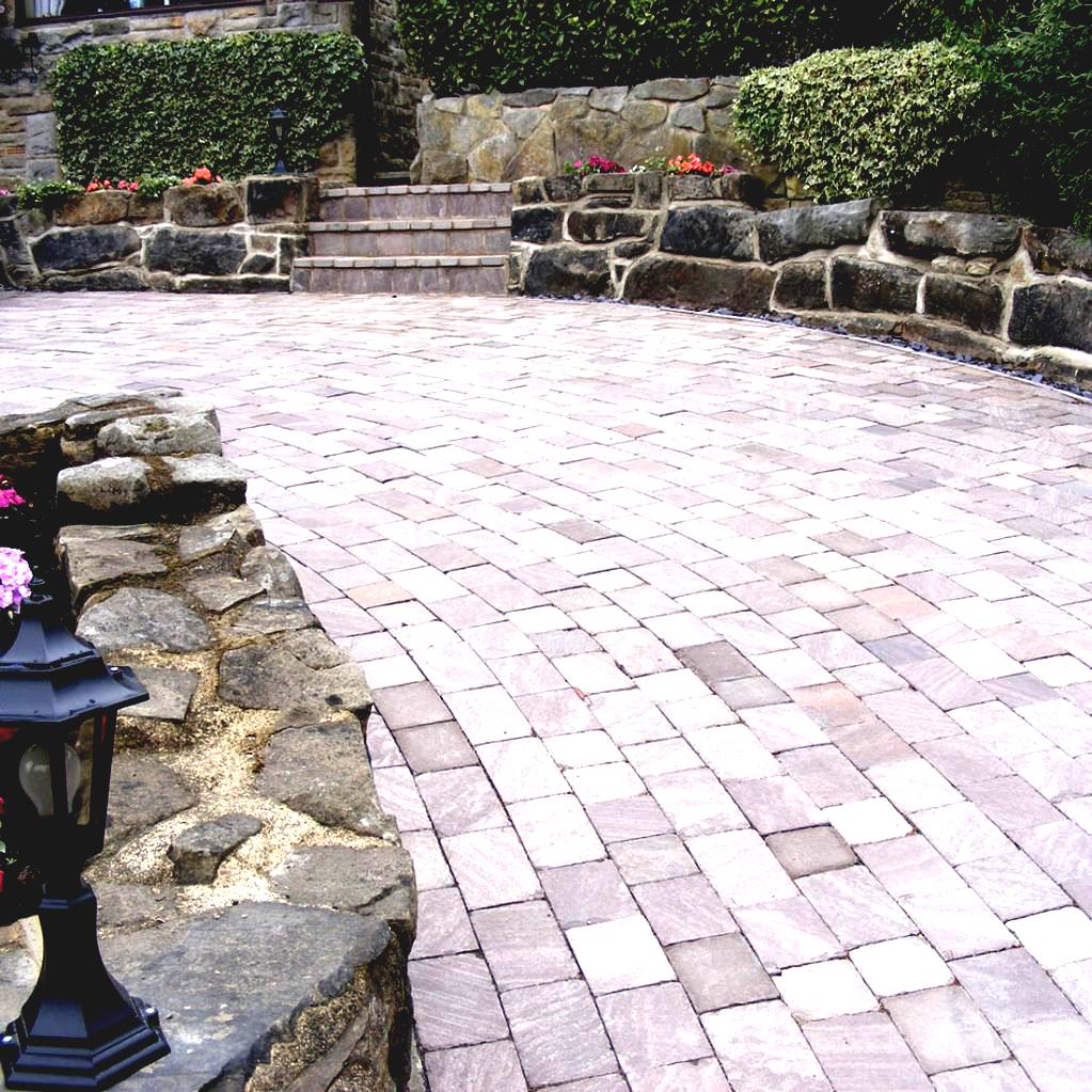 Also Patio Stone Design Garden Paving Designs Wonderful Brown